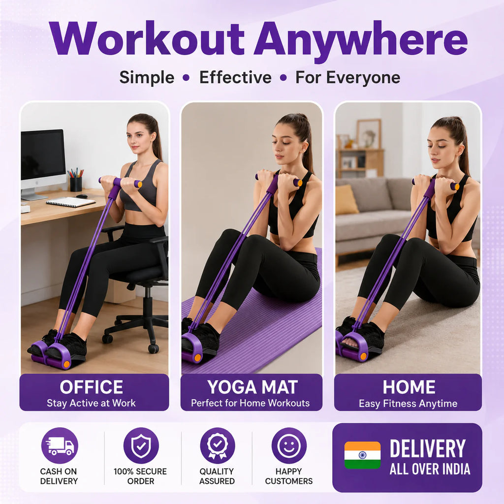 CoreFlex Slim Trainer – Full Body Resistance Workout System